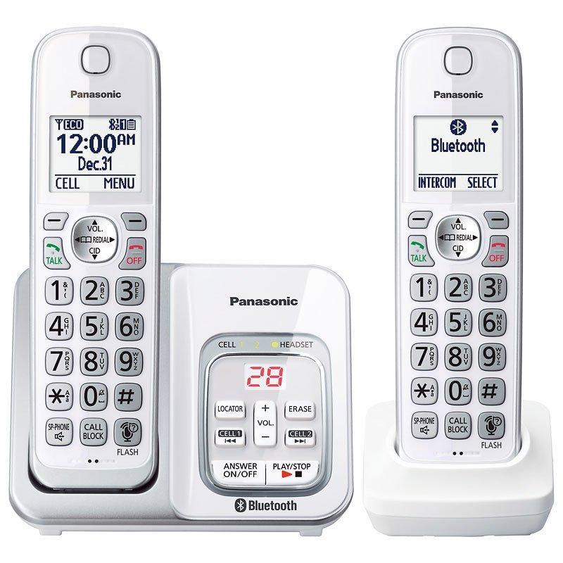 Panasonic cordless home phone white