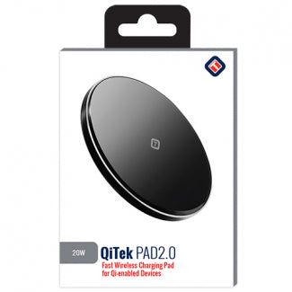 Tekya 20W QITEK Pad 2.0 Wireless Charger Black