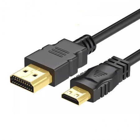1.5M 4K HDMI (Male) to Mini HDMI (Male) HD Video Same Screen Cable Black