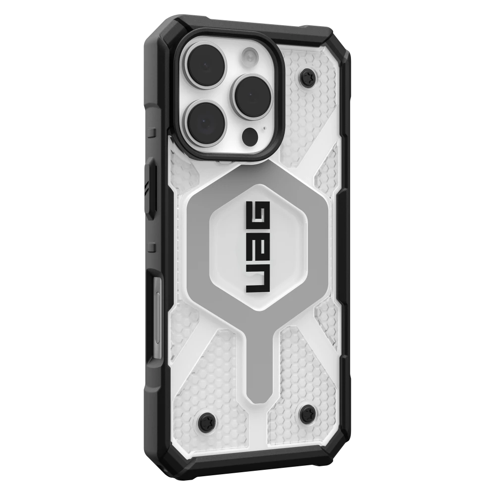 Urban Armor Gear (UAG) - Pathfinder Clear MagSafe Case for Apple iPhone 16 Pro - Ice