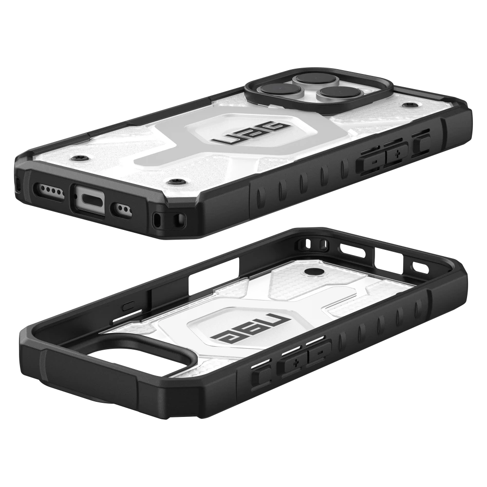 Urban Armor Gear (UAG) - Pathfinder Clear MagSafe Case for Apple iPhone 16 Pro - Ice