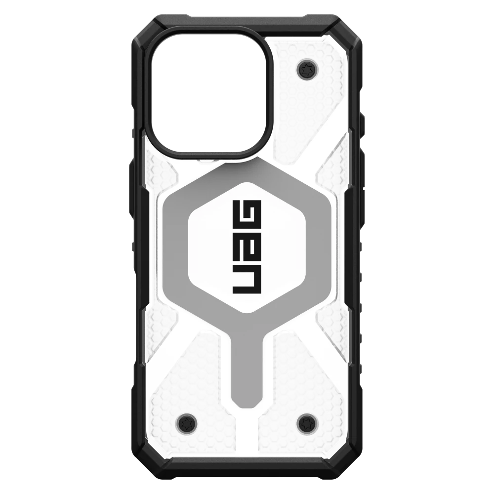 Urban Armor Gear (UAG) - Pathfinder Clear MagSafe Case for Apple iPhone 16 Pro - Ice