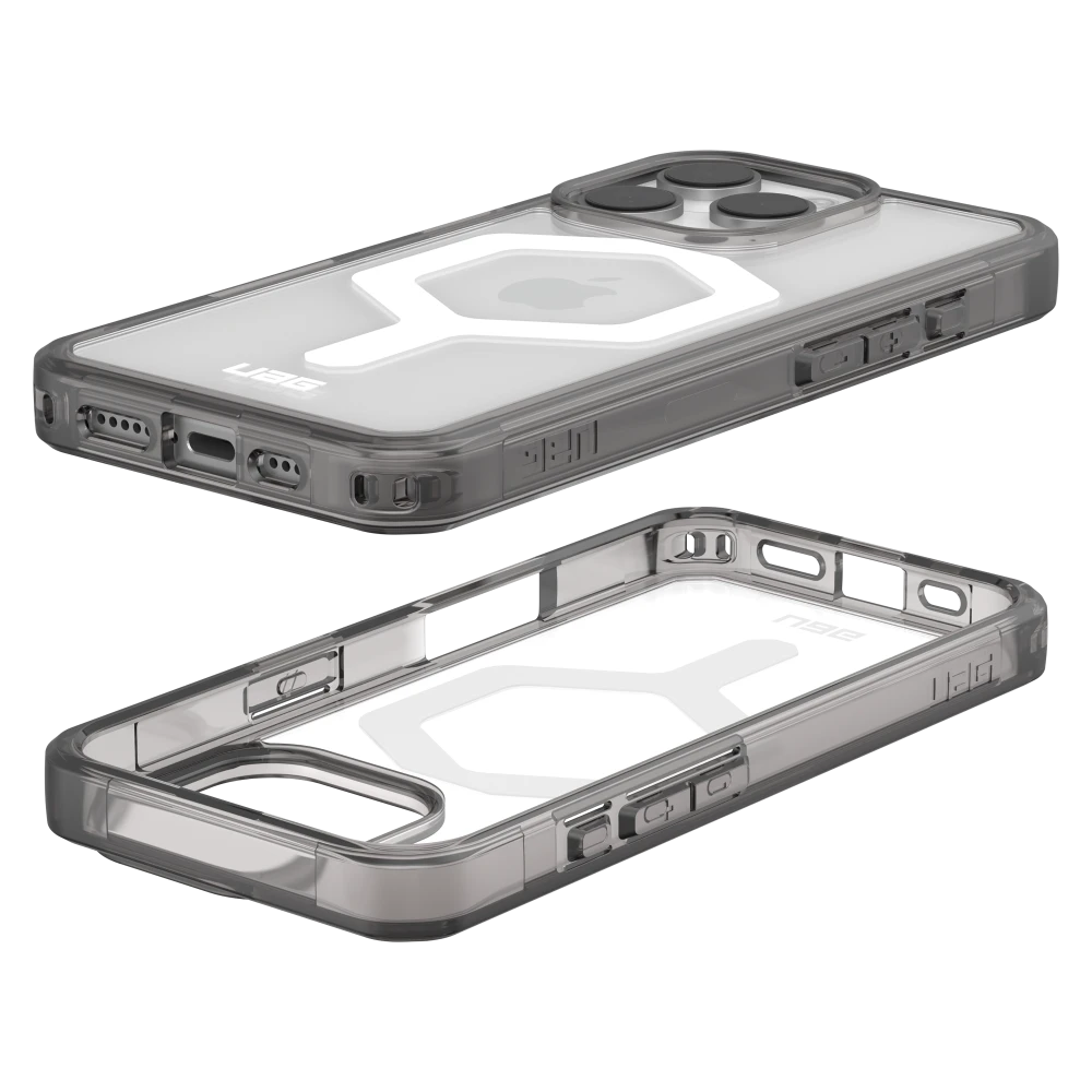 Urban Armor Gear (UAG) - Plyo MagSafe Case for Apple iPhone 16 Pro - Ash and White