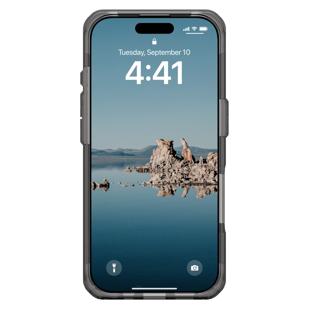 Urban Armor Gear (UAG) - Plyo MagSafe Case for Apple iPhone 16 Pro - Ash and White