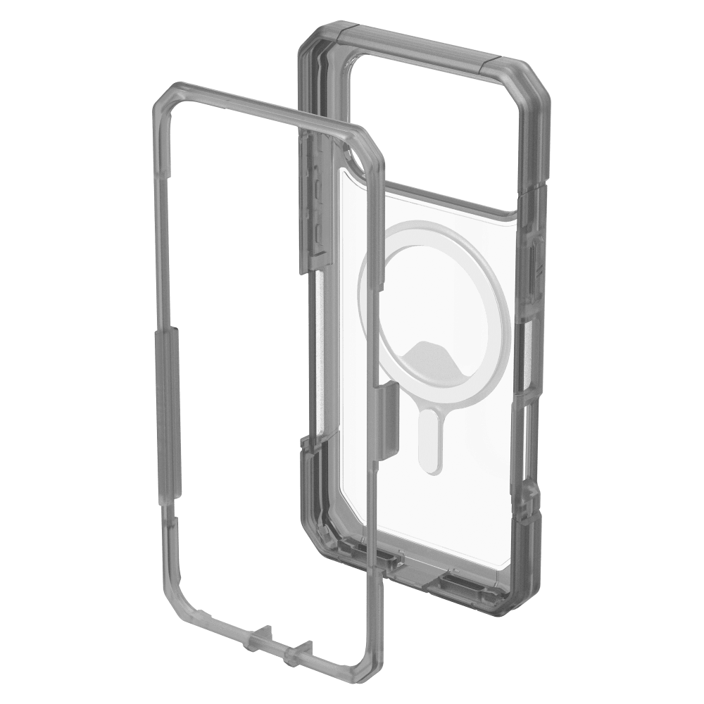 Urban Armor Gear (UAG) - Trooper MagSafe Case for Apple iPhone 17 Pro Max (2 Pieces) - Clear and Ash