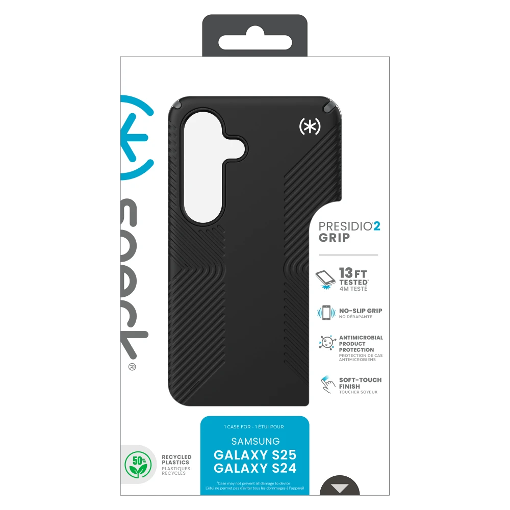 Speck - Presidio2 Grip Case for Samsung Galaxy S25