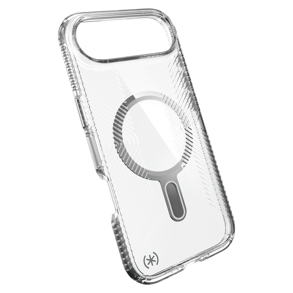 Speck - Presidio Perfect Clear Grip Case with ClickLock for Apple iPhone Series - Clear