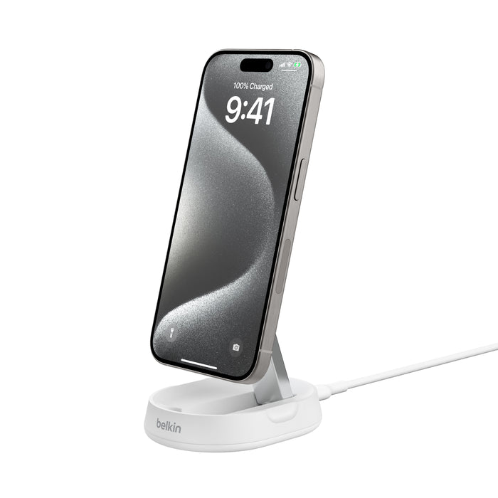 Belkin BoostCharge Pro Convertible Magnetic Wireless Charging Stand with Qi2 15W