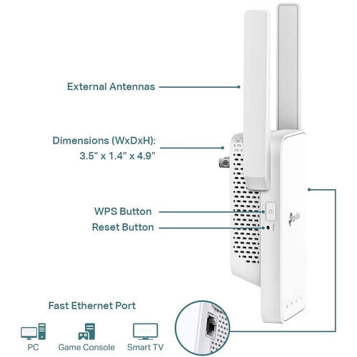 TP-Link RE315 AC1200 Dual-Band Wireless Mesh Wi-Fi Range Extender