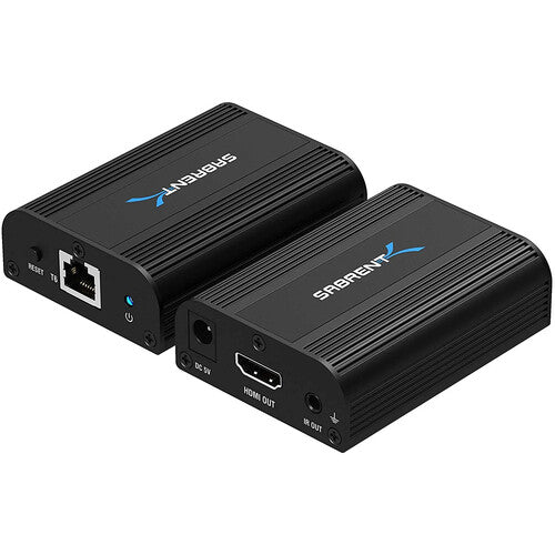 Sabrent 4K HDMI Extender over Cat 6 (200')