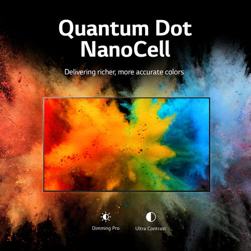 LG 65QNED75 65" 4K HDR Smart Quantum Dot NanoCell TV