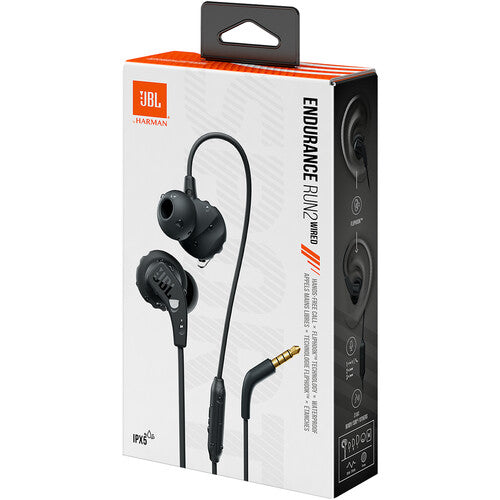 JBL Endurance Run 2 Wired In-Ear Sports Earphones