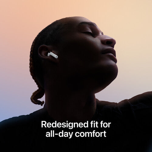 Apple AirPods with Active Noise Cancellation and USB-C Charging Case (4th Generation)