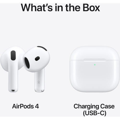 Apple AirPods with Active Noise Cancellation and USB-C Charging Case (4th Generation)