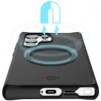 ItSkins Hybrid Bold Case with MagSafe for Samsung Galaxy S24 Ultra