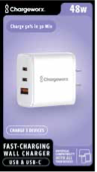 Chargeworx 48W 2 USB-C & 1 USB-A Wall Charger