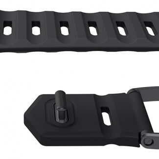 ItSkins Apple Watch Spectrum R Solid Strap 41MM Black