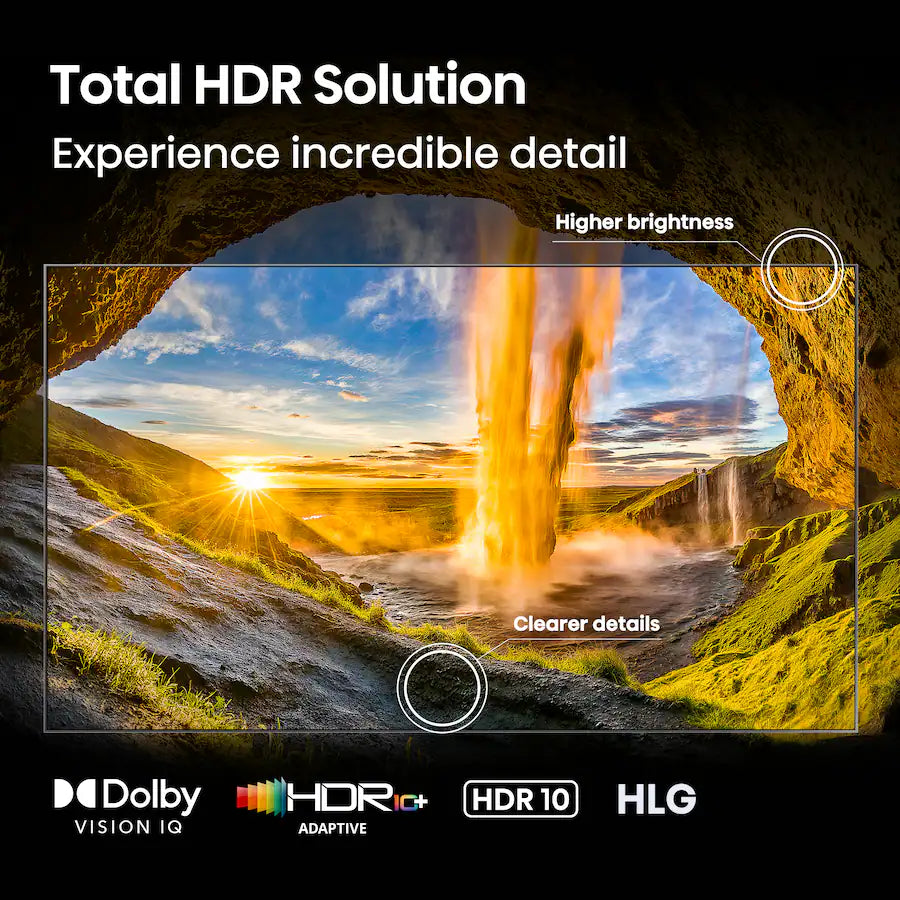 Hisense 85" Class U7 Series MiniLED ULED 4K Google Smart TV (2025)