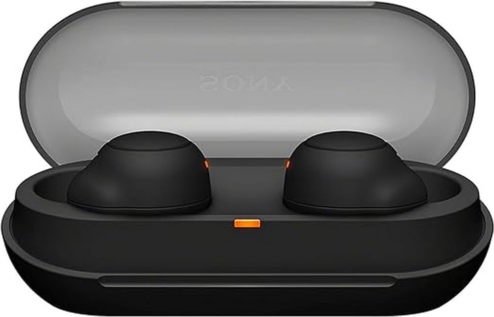 Sony WF-C500 Wireless In-Ear Headphones with Charging Case, Built-In Mic, Bluetooth, Up to 20 Hours Battery, and Voice Assistant Compatible