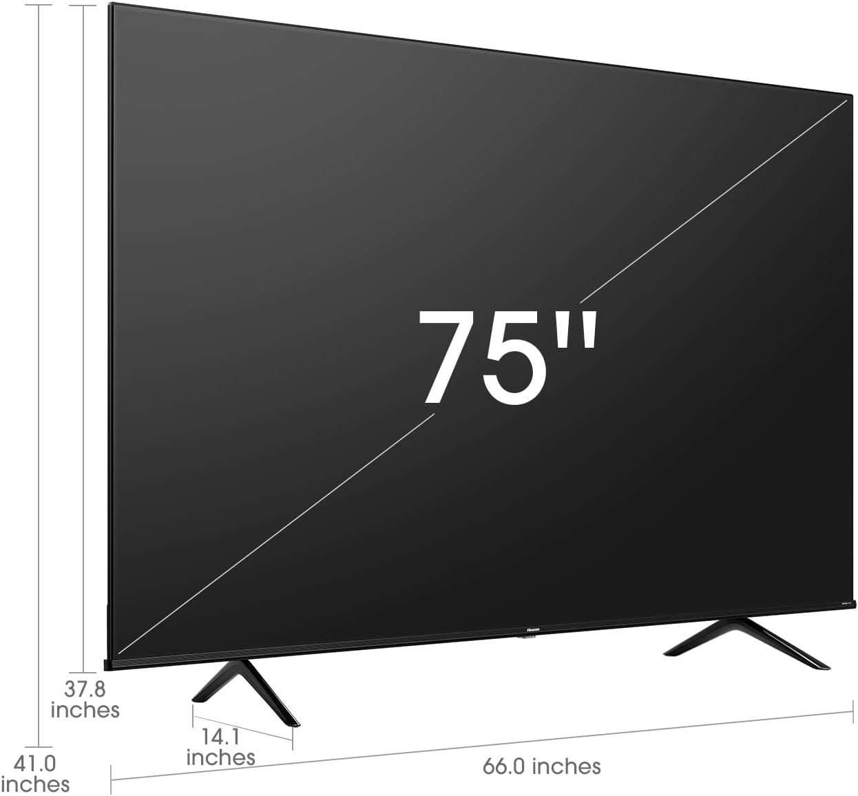 Hisense A6H 75" 4K UHD Android Smart TV