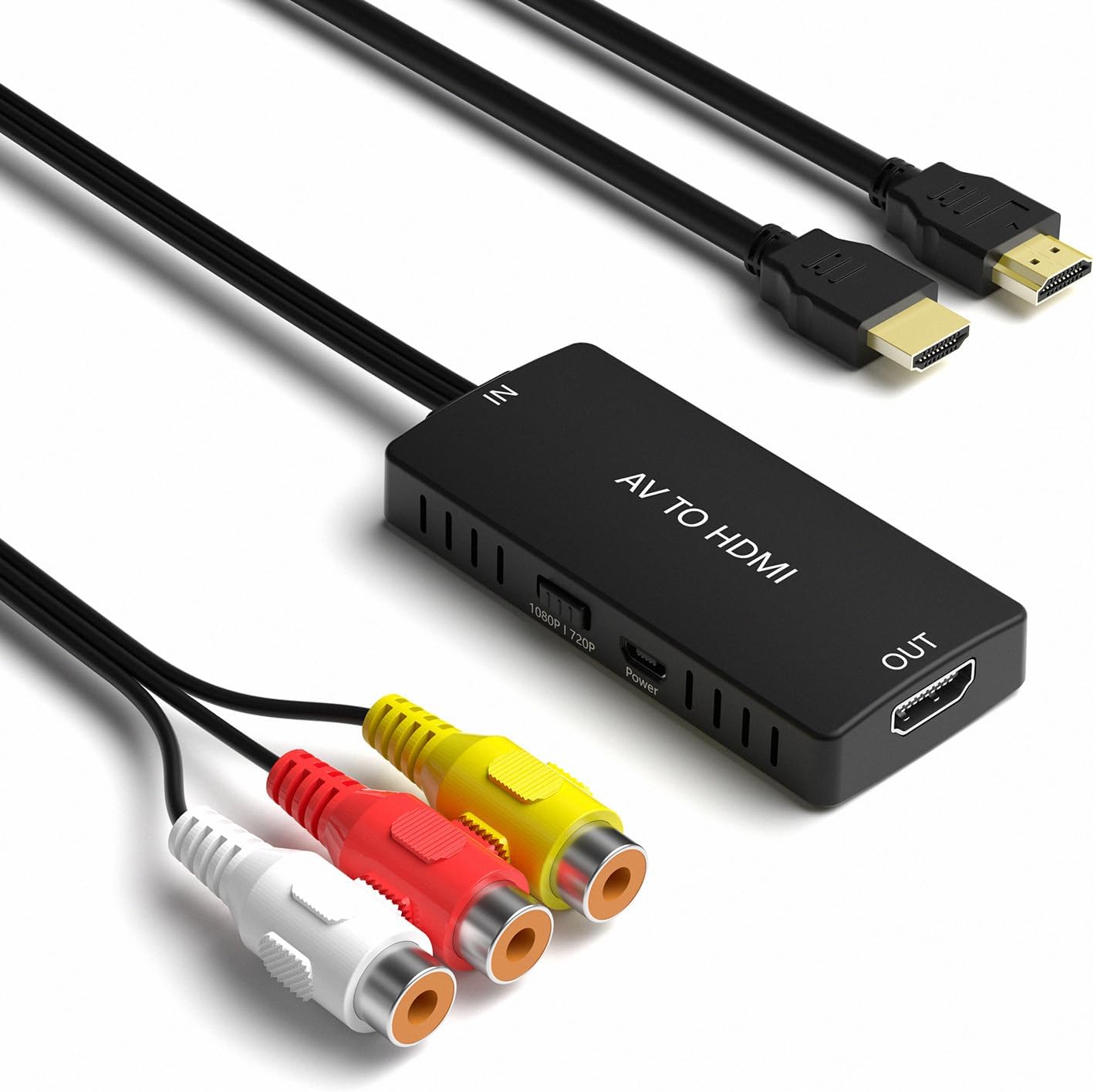 Composite Video (RCA) to HDMI Adapter