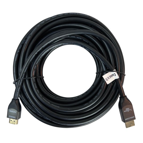DataComm TrueStream Pro 10.2 Gbps High-Speed HDMI Active Cable with Ethernet (50 Ft.)