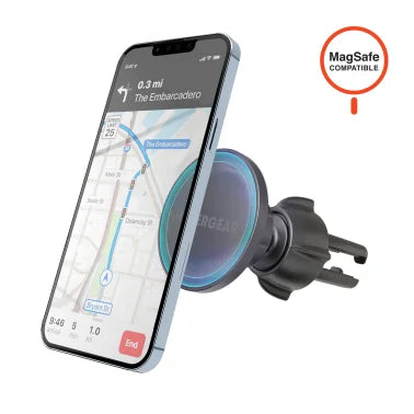 HyperGear® Mag Grip MagSafe®-Compatible Vent Mount, Black