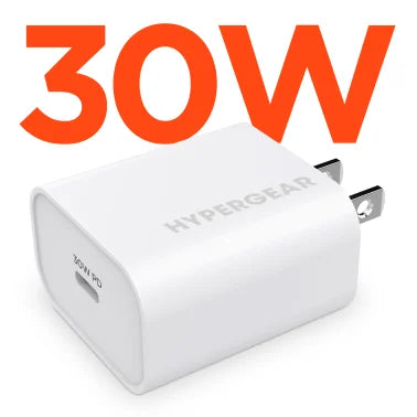 HyperGear® 30-Watt USB-C® Power Delivery Wall Charger with PPS