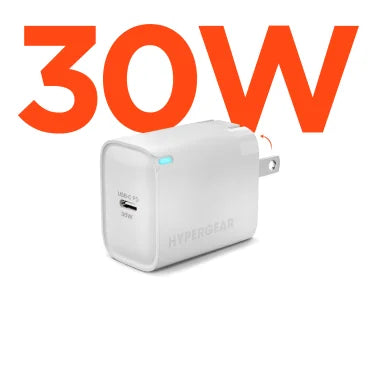 HyperGear® 30-Watt USB-C® Power Delivery Wall Charger with PPS