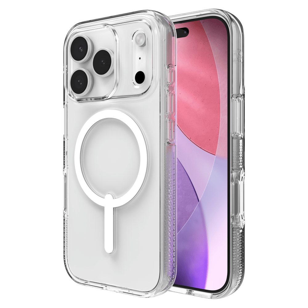 ZAGG - Crystal Palace Snap MagSafe Case for Apple iPhone 17 Series - Clear