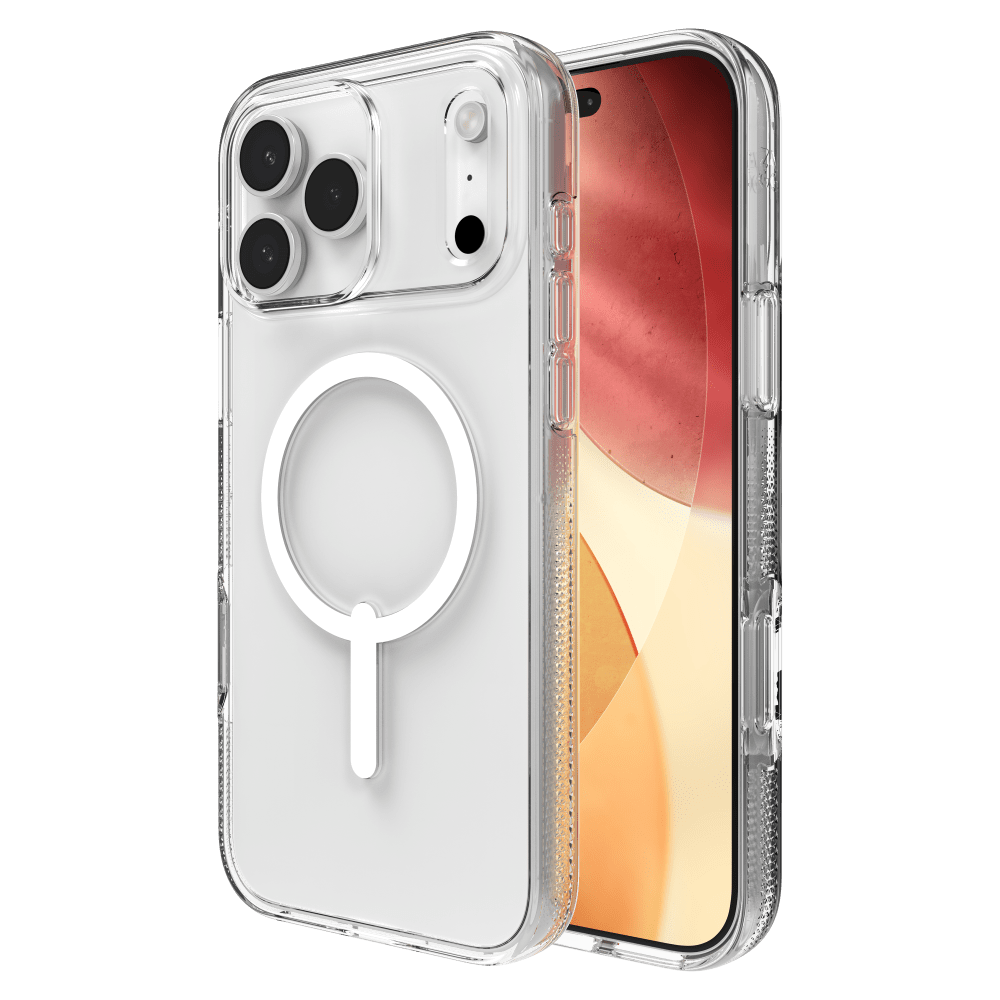 ZAGG - Crystal Palace Snap MagSafe Case for Apple iPhone 17 Series - Clear