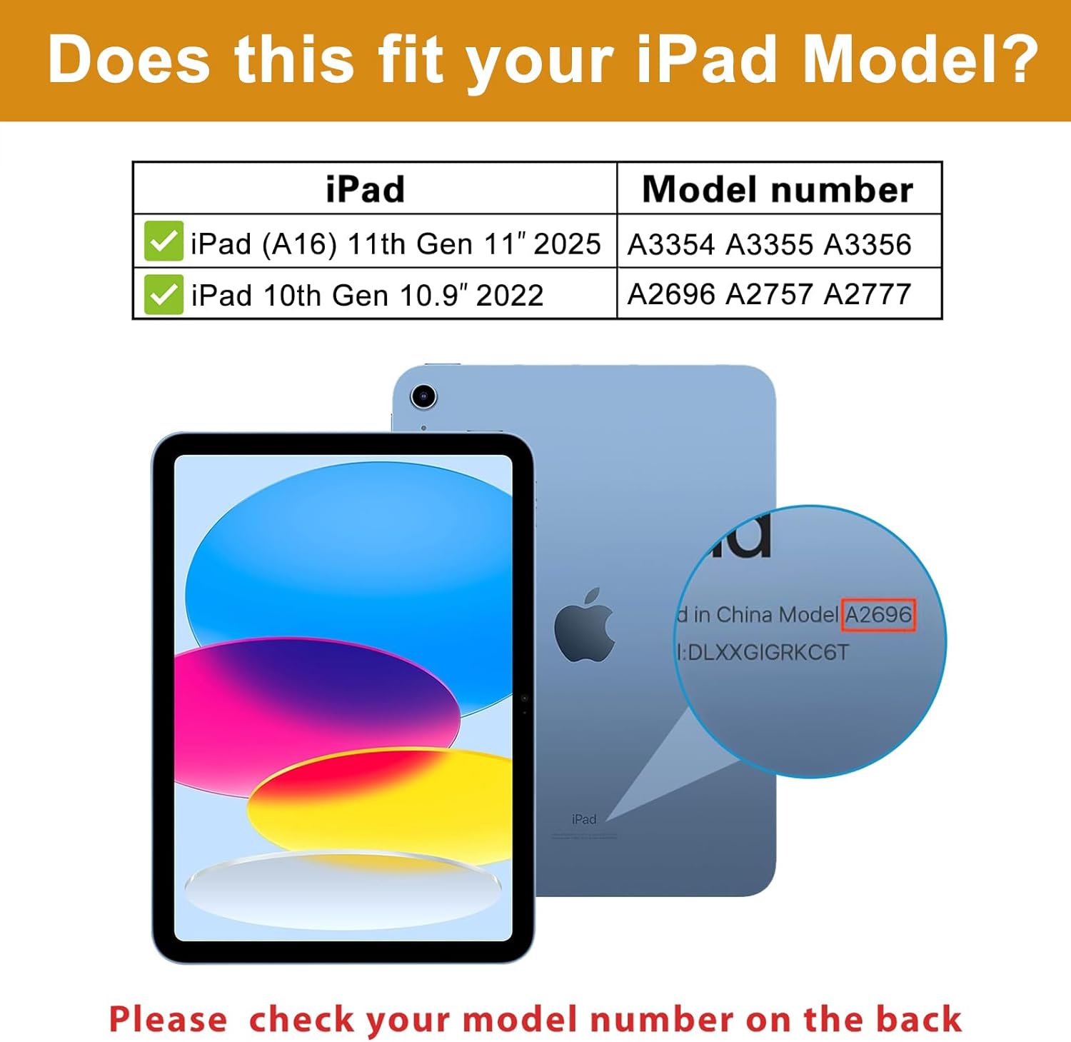 ProCase Kids Case for iPad A16 11th Generation 2025/iPad 10th Generation 2022