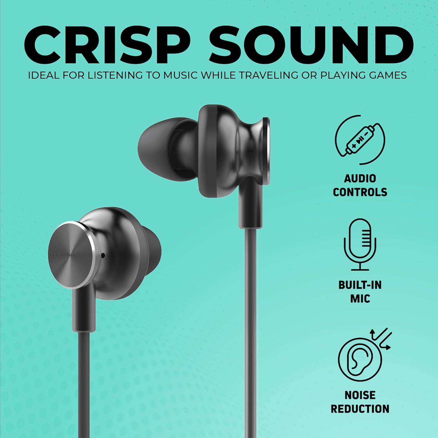 Chargeworx USBC Earbuds with Built in Mic