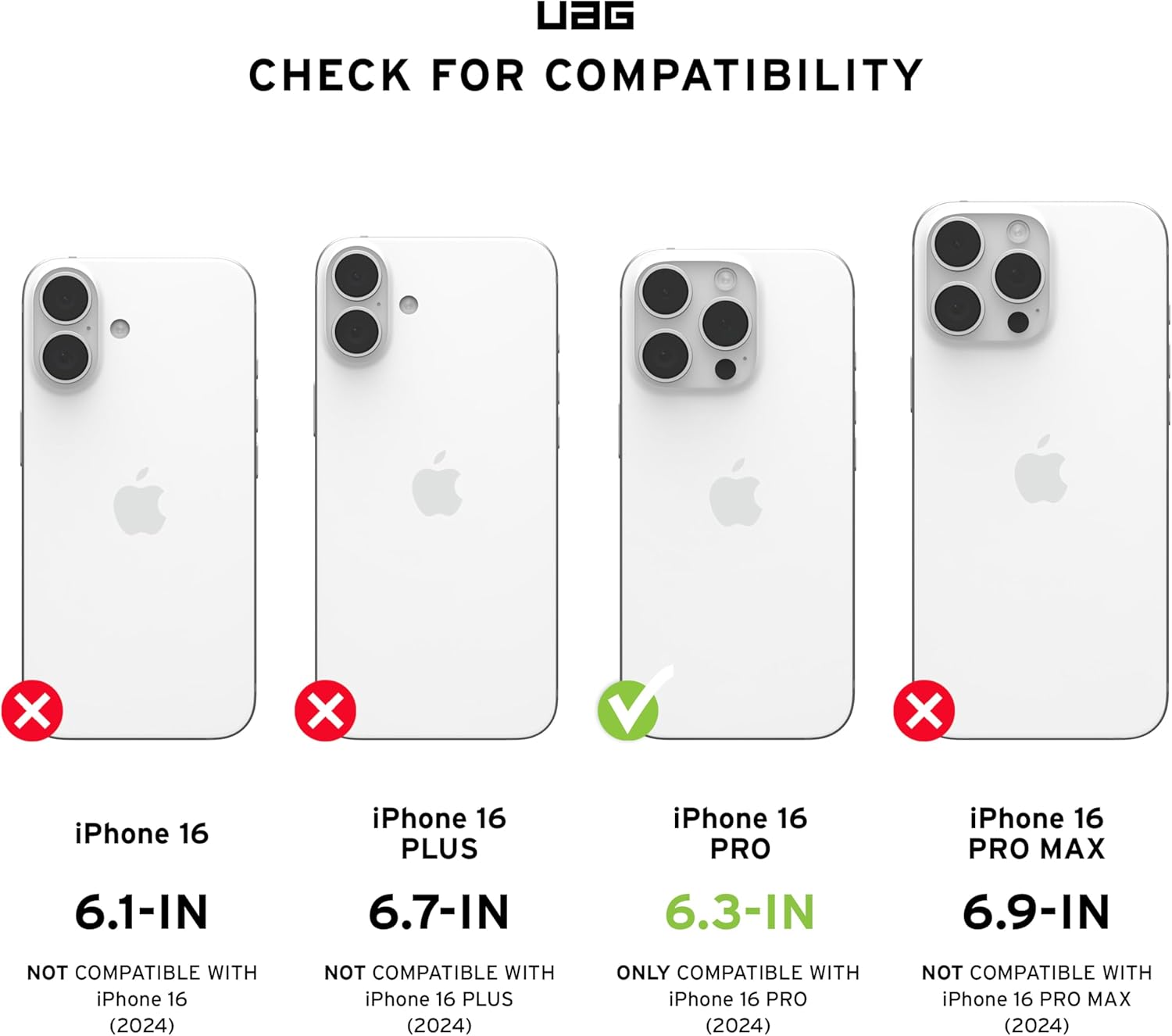 Urban Armor Gear (UAG) - Monarch Pro MagSafe Case for Apple iPhone 16 Pro - Kevlar Mallar