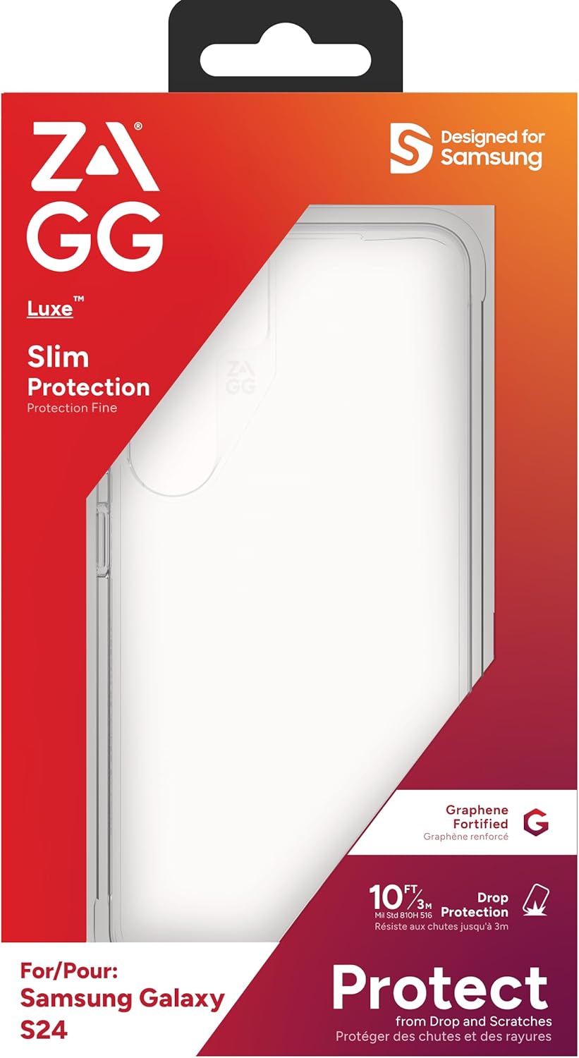 Gear4 Luxe Case for Galaxy S24 (Clear)