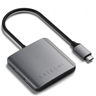 Satechi - 4 Port USB C Hub - Space Gray