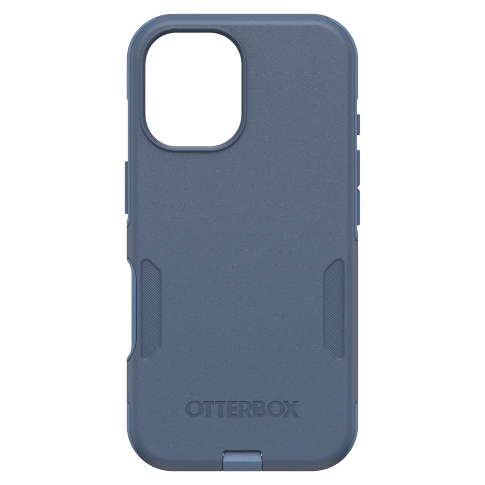 OtterBox - Commuter MagSafe Case for Apple iPhone 16 - Baby Blue Jeans