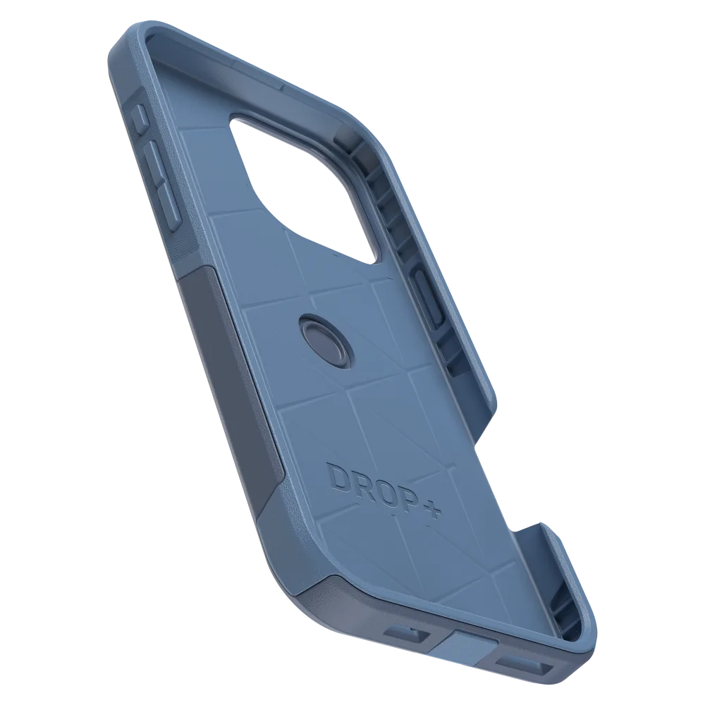 OtterBox - Commuter MagSafe Case for Apple iPhone 16 Pro - Baby Blue Jeans