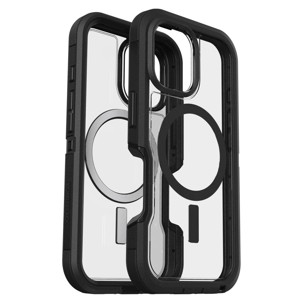 OtterBox - Defender Pro MagSafe Case for Apple iPhone 16 - Dark Side