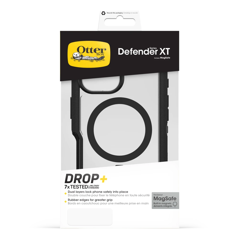OtterBox - Defender Pro MagSafe Case for Apple iPhone 16 - Dark Side