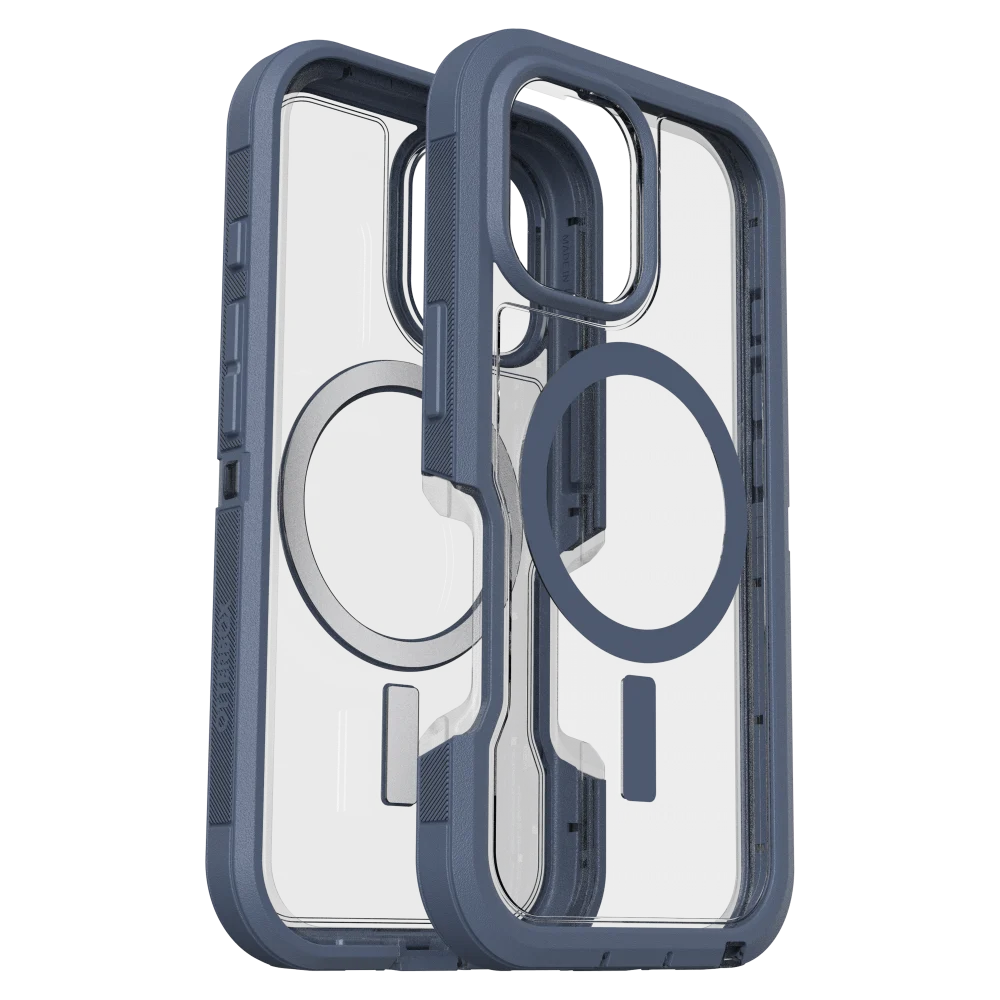 OtterBox - Defender Pro XT Clear MagSafe Case for Apple iPhone 16 - Mountain Storm