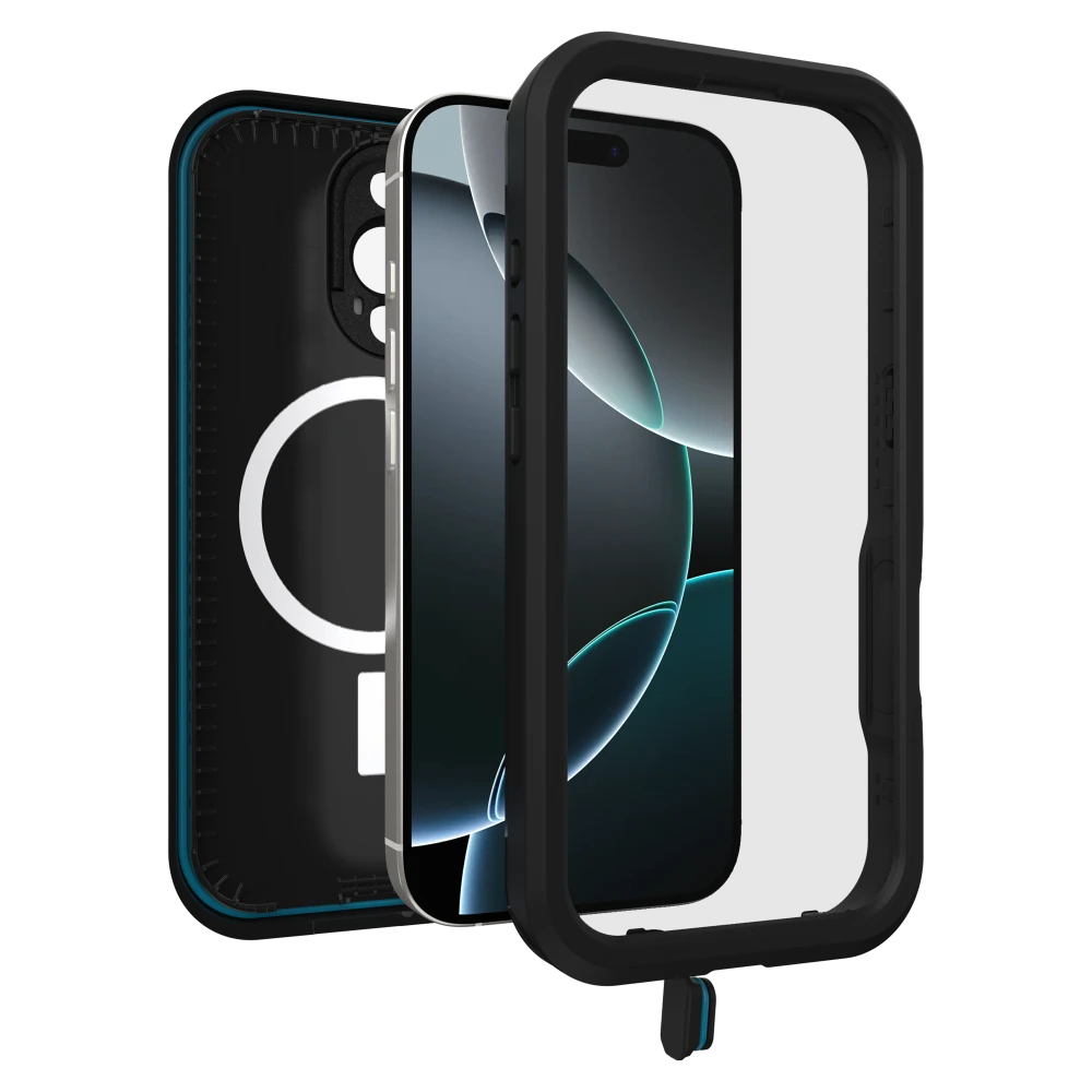 OtterBox - FRE MagSafe Case for Apple iPhone 16 Pro - Black
