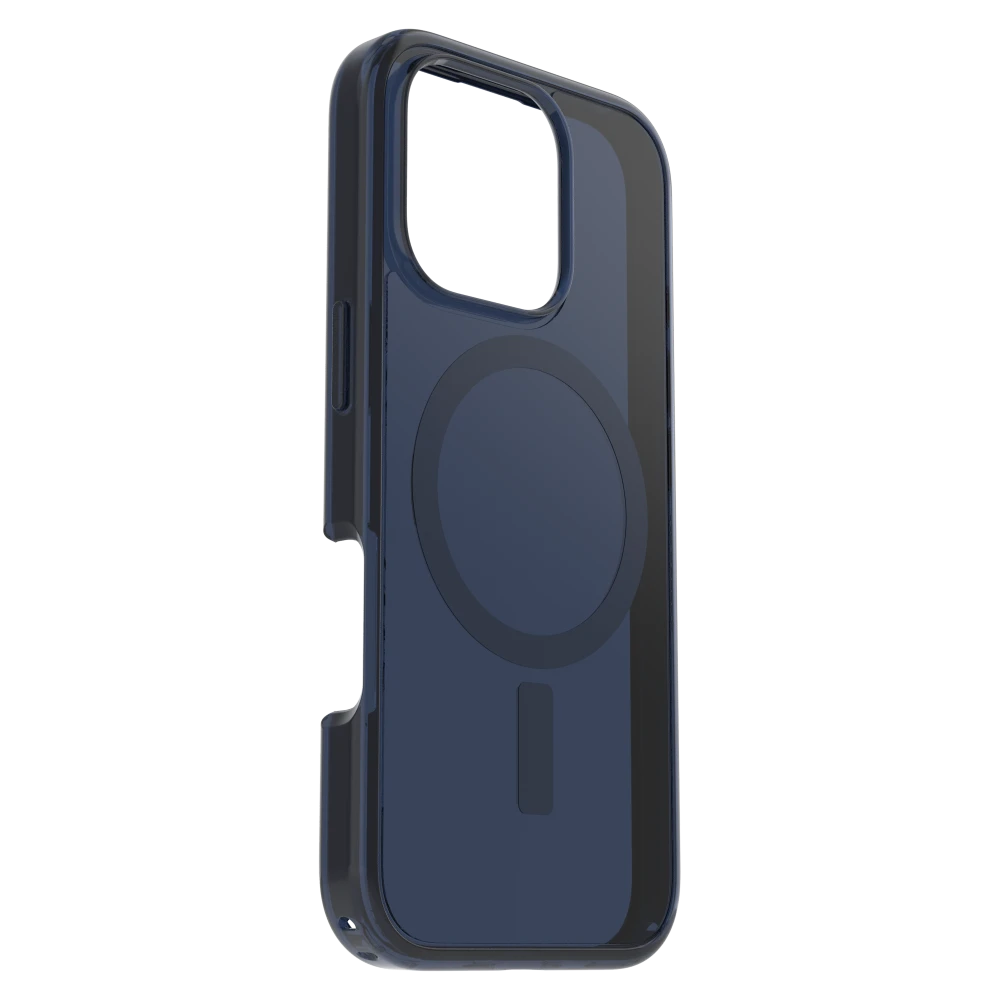 OtterBox - Symmetry Clear MagSafe Case for Apple iPhone 16 Pro - Blue Bear