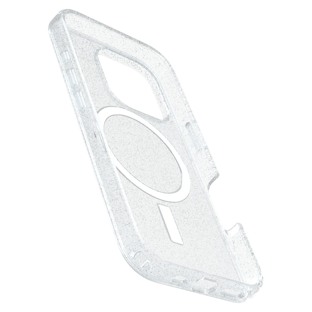 OtterBox - Symmetry Clear MagSafe Case for Apple iPhone 16 Pro - Stardust 3.0