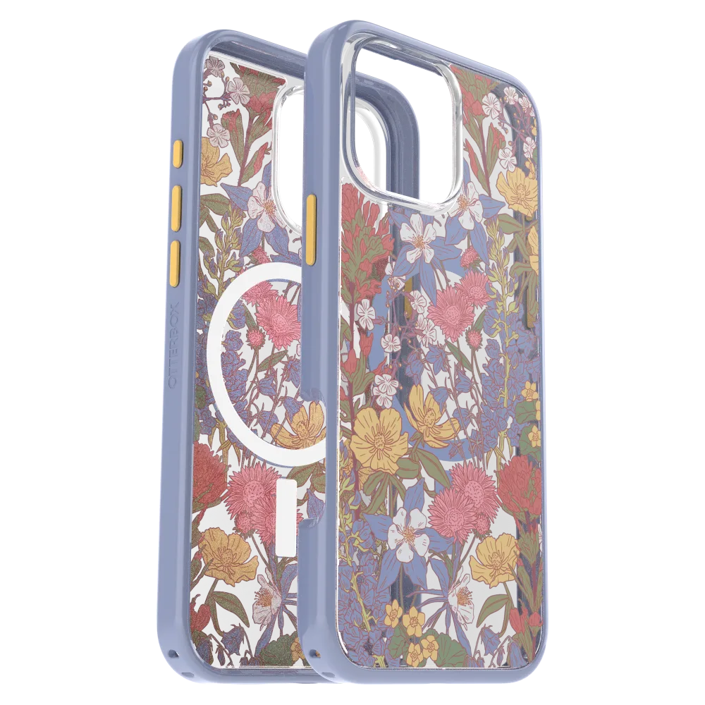 OtterBox - Symmetry Clear MagSafe Case for Apple iPhone 16 Pro Max - Co Wildflowers