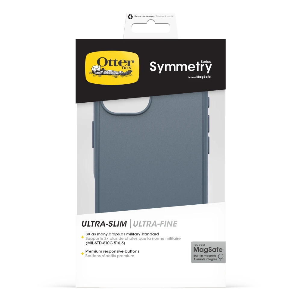 OtterBox - Symmetry MagSafe Case for Apple iPhone 16 - Bluetiful