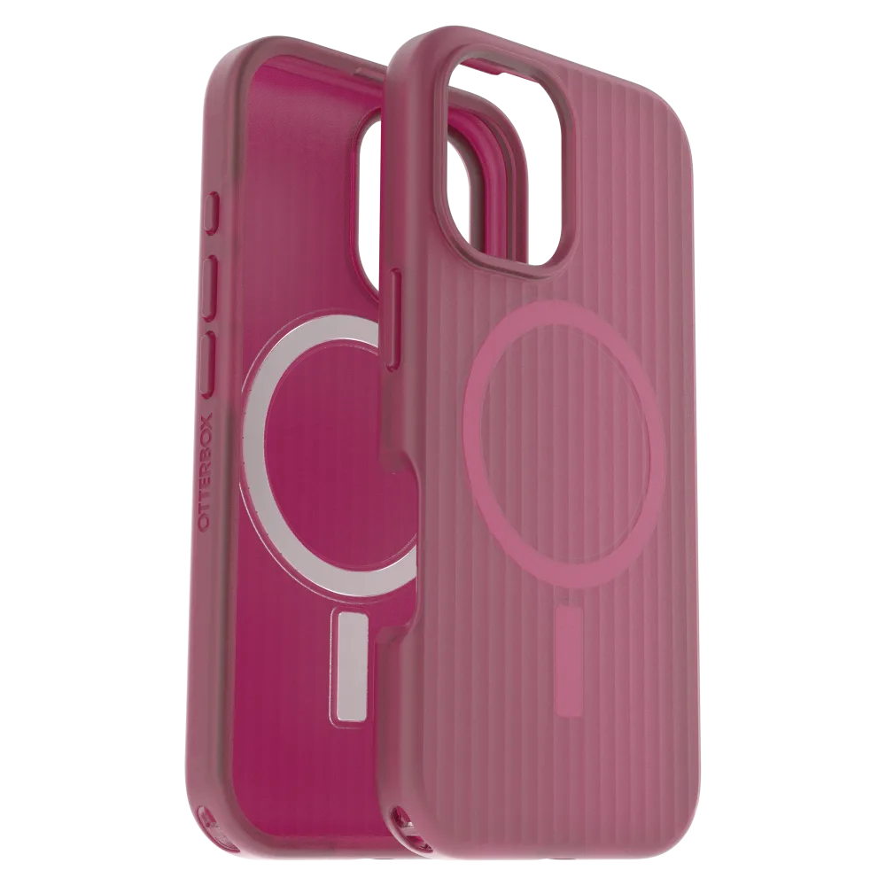 OtterBox - Symmetry Soft-Touch MagSafe Case for Apple iPhone 16 - Glass Heart