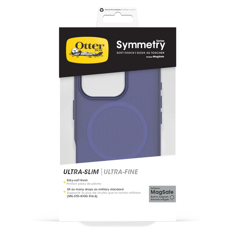 OtterBox - Symmetry MagSafe Case for Apple iPhone 16 Pro - Craft Blue