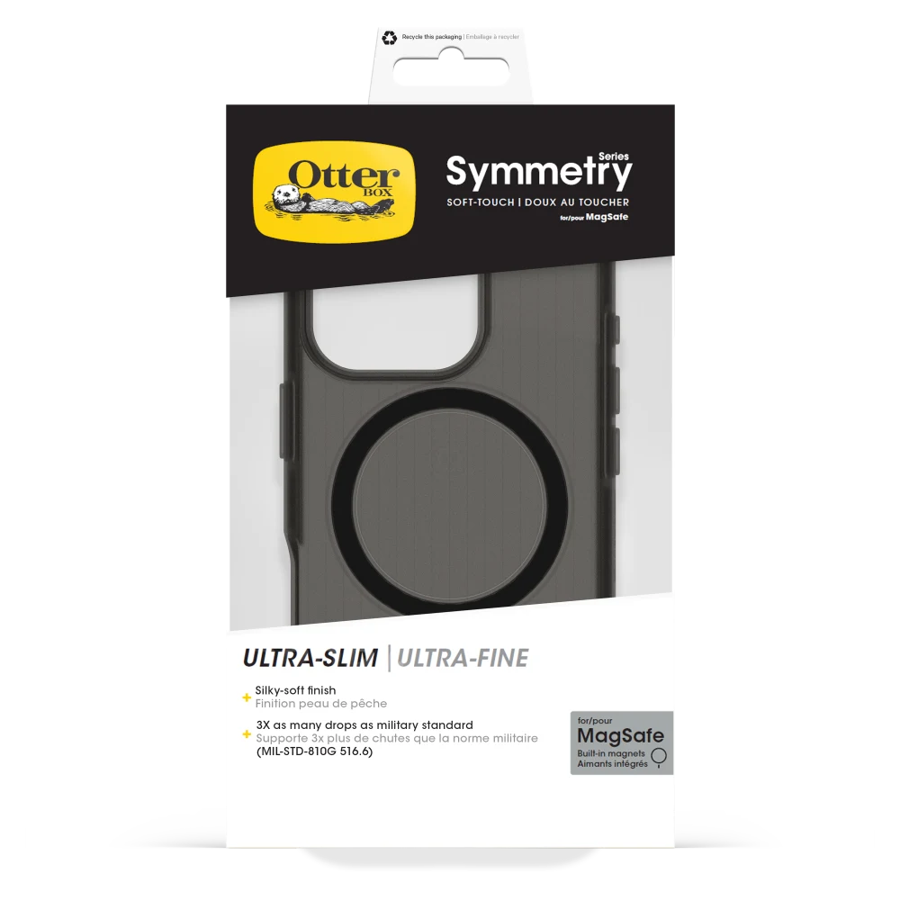 OtterBox - Symmetry MagSafe Case for Apple iPhone 16 Pro - Dark Echo
