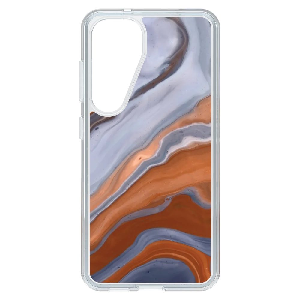 OtterBox - Symmetry Clear Magnetic Case for Samsung Galaxy S25 - High Desert Marble